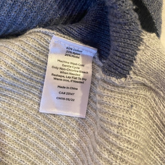 Two-tone Talbots sweater - Picture 5 of 7